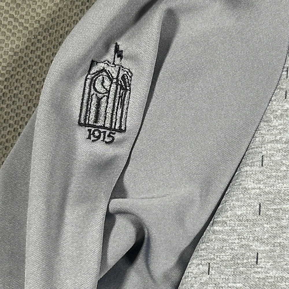 Adidas Long Sleeve Pullover 1/4 Zip Mens XL Lightweight Activewear Gray
